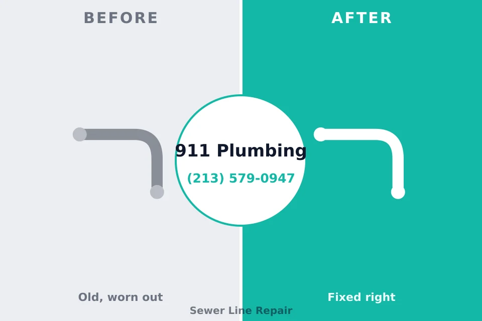 Before and after: plumbing company Marmaduke, AR